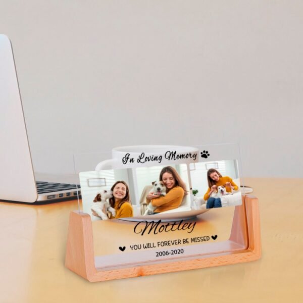 Custom Acrylic Personalized Beloved Pet Memorial Photo Frames - Image 5