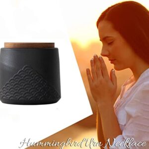 Mini Ceramic Pet Urn Cremation Memorial Funeral Ashes Box